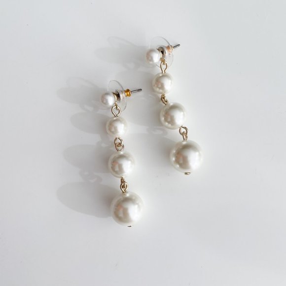 J. Crew Factory Jewelry - J. Crew Factory Pearl Drop Earrings